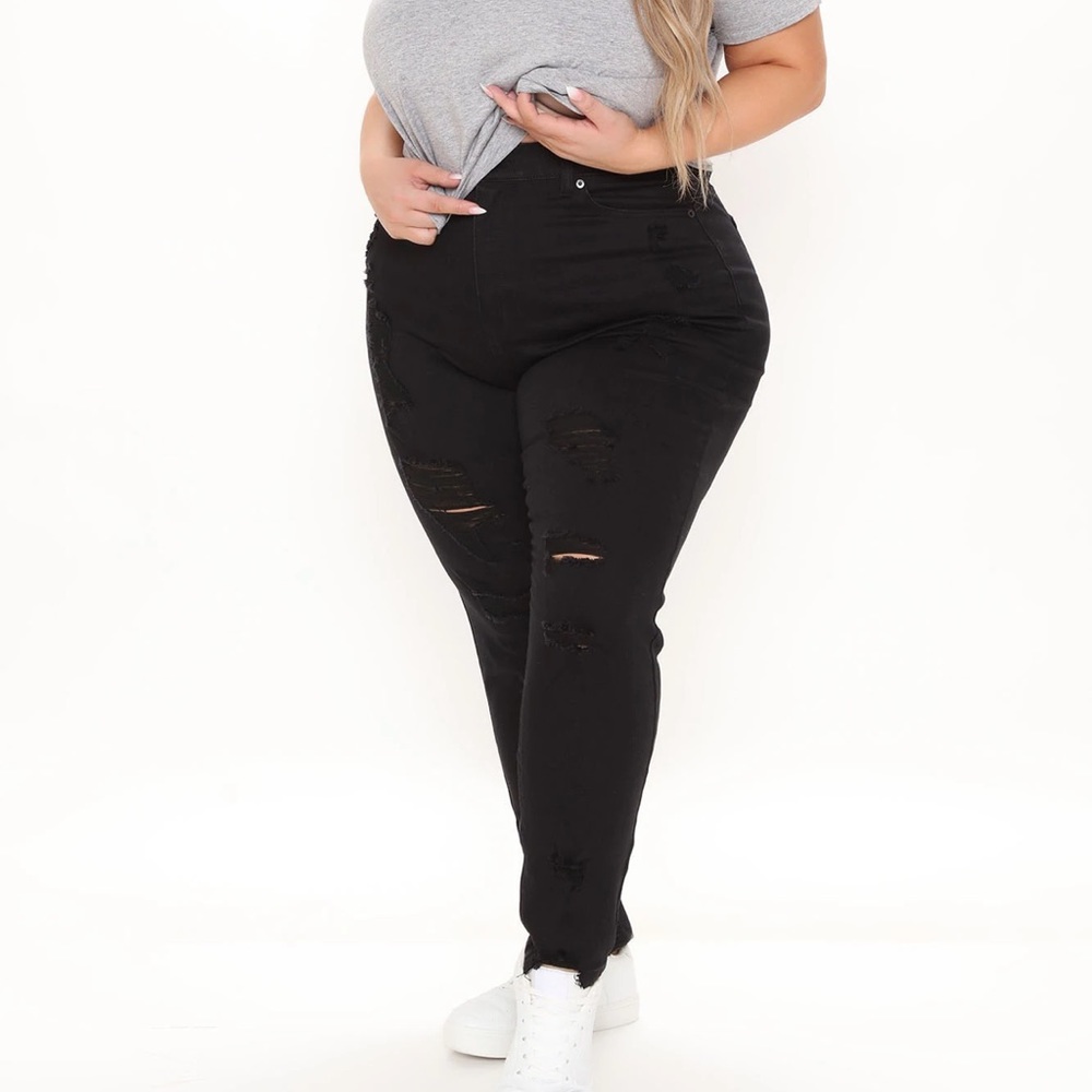 Zephyr High Rise Jeans - Plus Size 15 - Picture 2 of 5